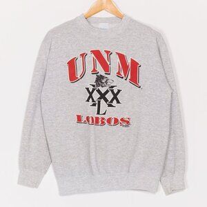 University Of New Mexico Lobos Retro Campus Fan Sweatshirt